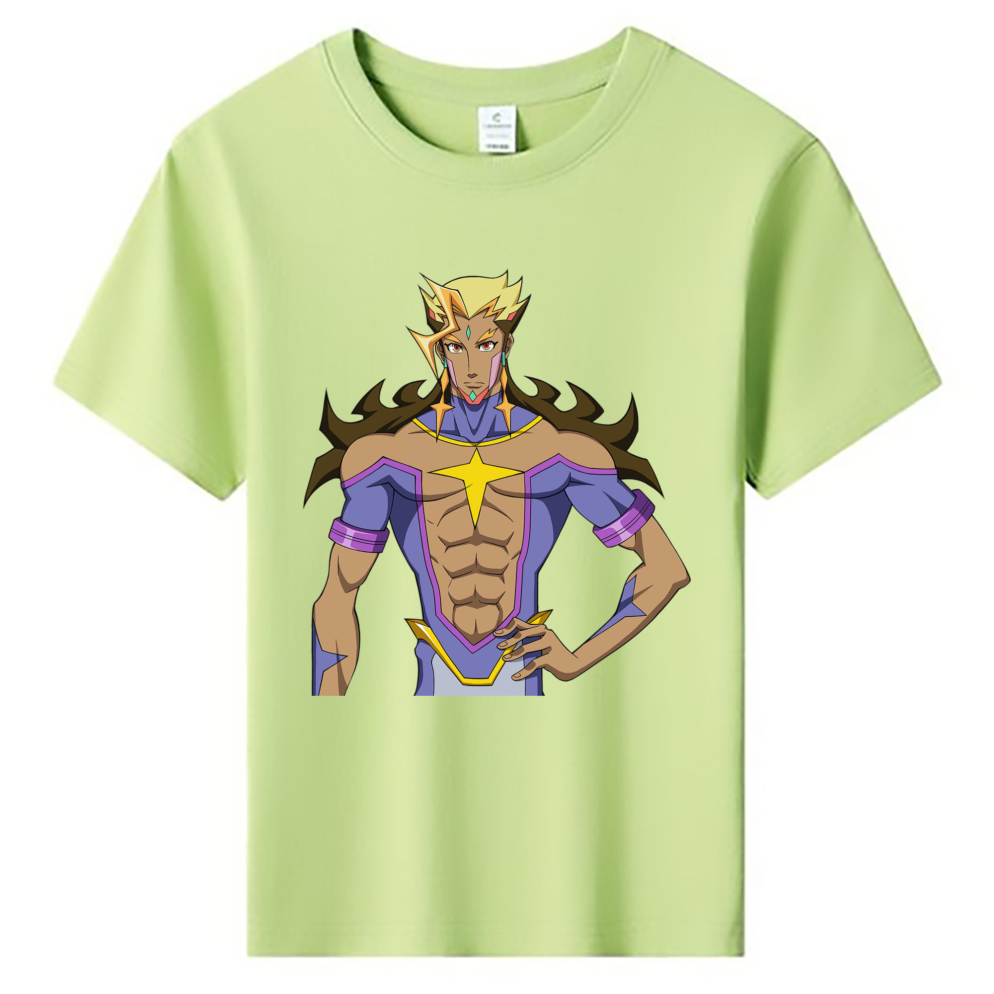 （画像用） 遊☆戯☆王 Yu-Gi-Oh! 綿100％キッズTシャツ（フロントプリント）